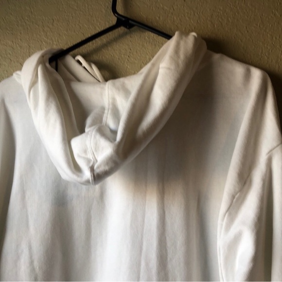 New Women’s Sweatshirt Levi’s White Pullover Hoodie Sweatshirt Women’s Size 3X - Picture 9 of 13